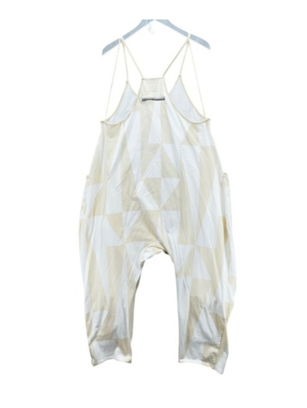 Free People Movement Romper Geometric Hot Shot Jumpsuit Incline Bamboo Sz Small - Picture 7 of 7